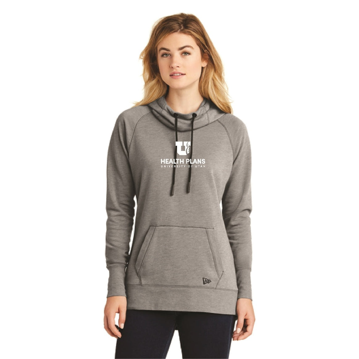 New Era Ladies Tri-Blend Fleece Pullover Hoodie