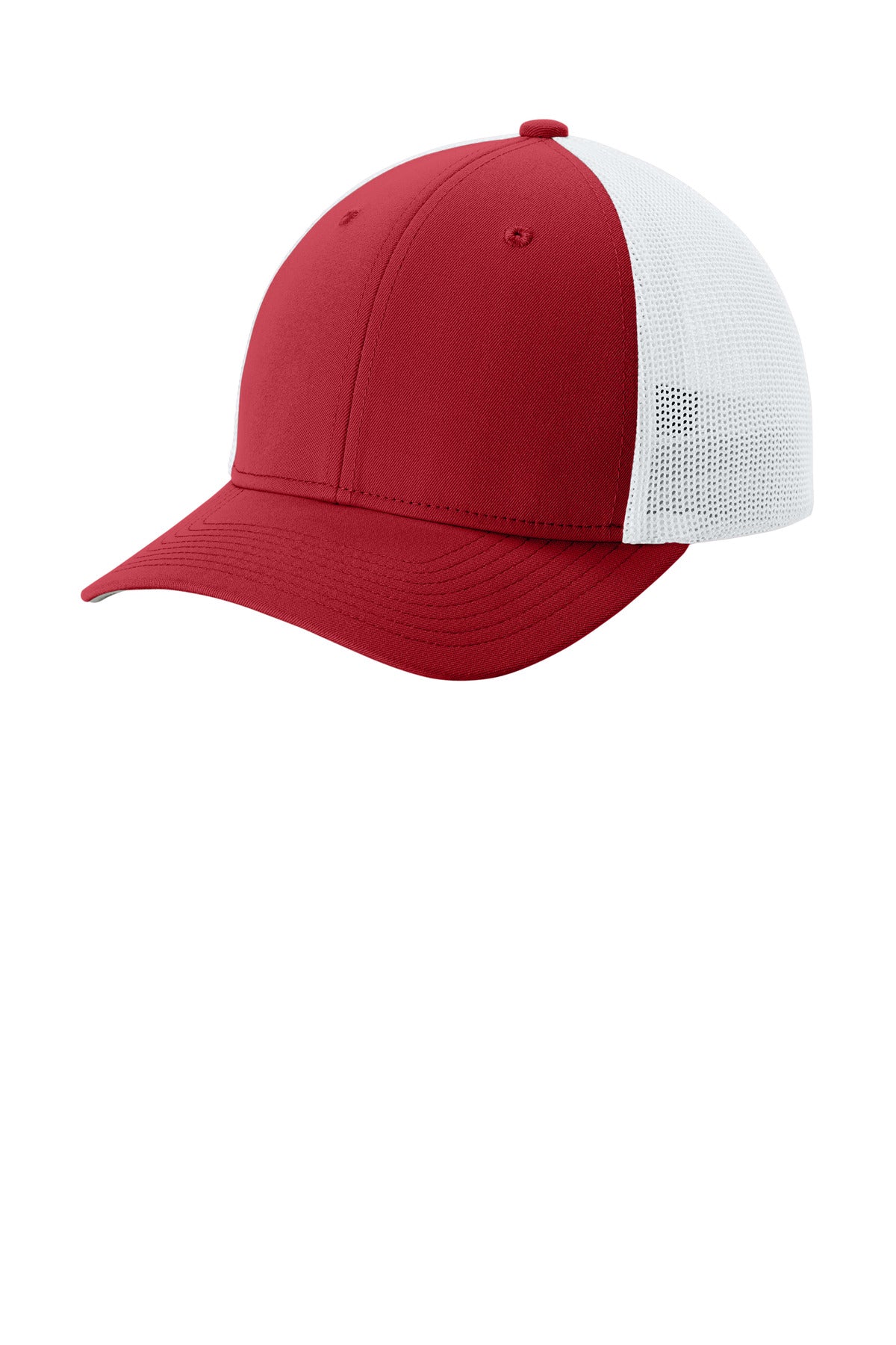 Deep Red/ White -