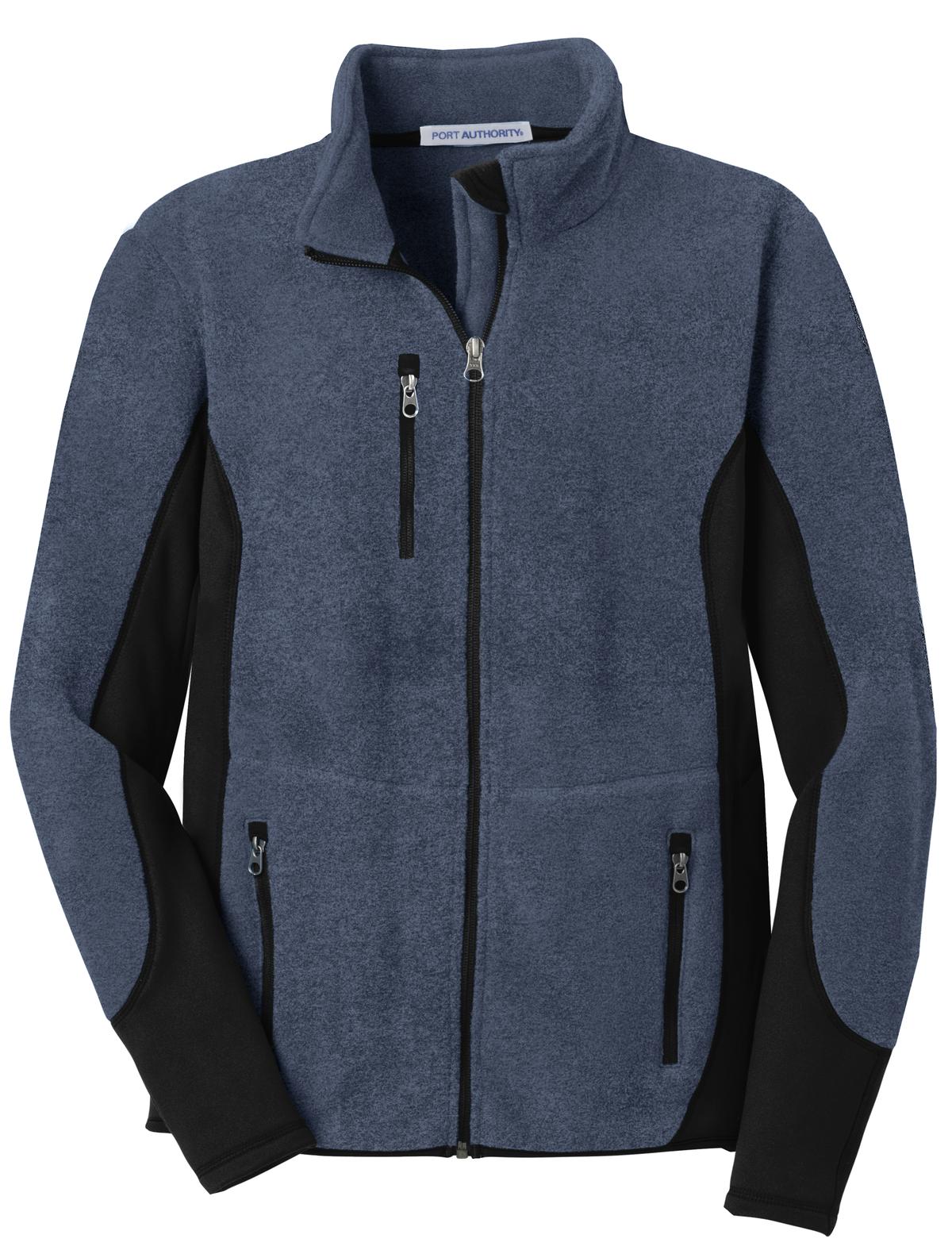Navy Heather/ Black -