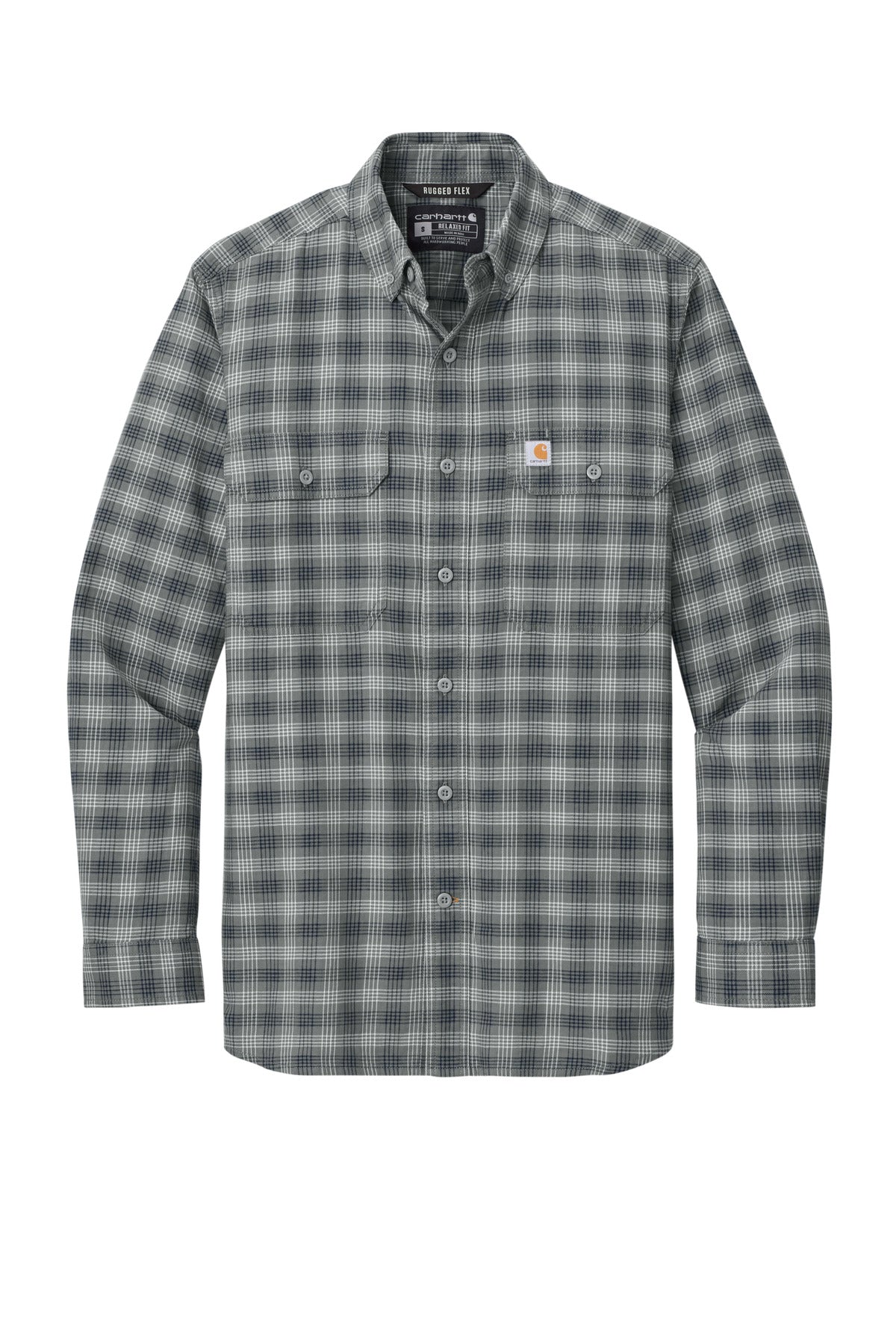 Plaid Steel Navy -
