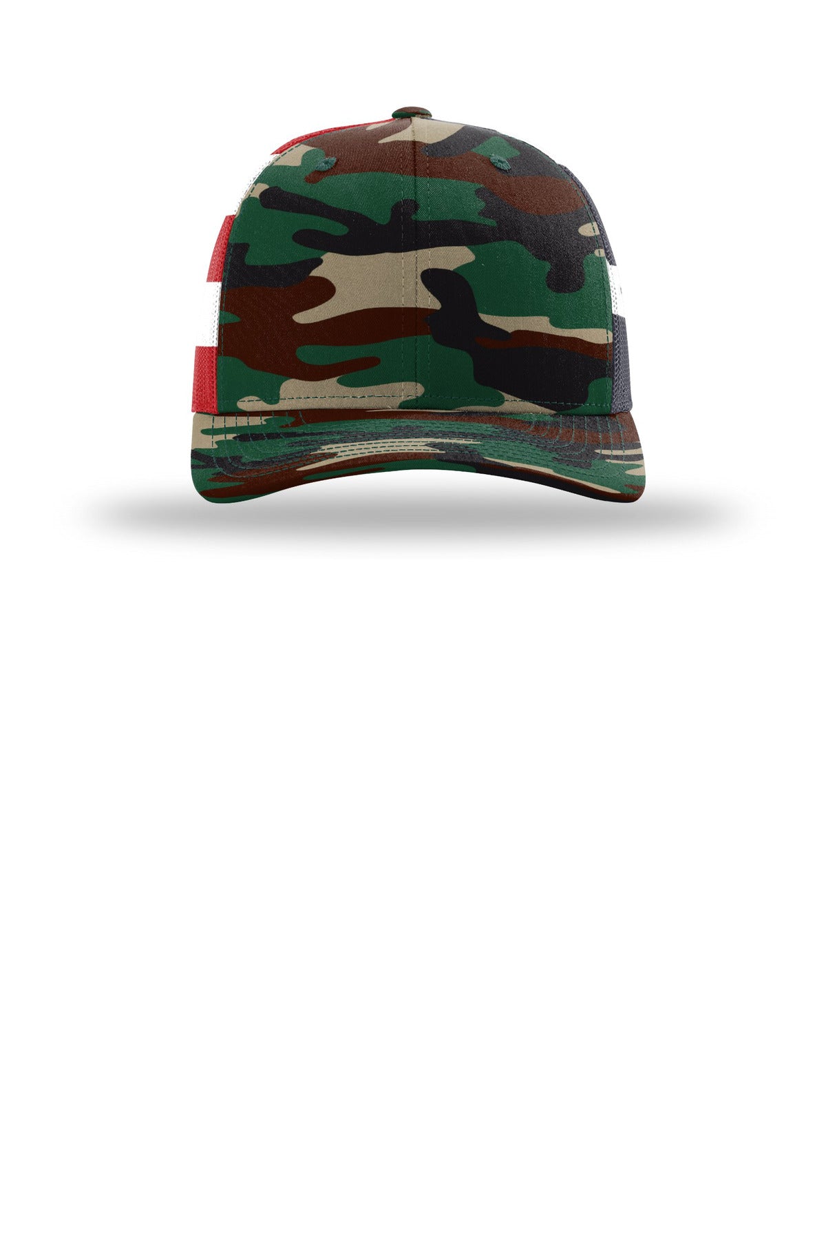Green Camo/ Stars Stripes - 