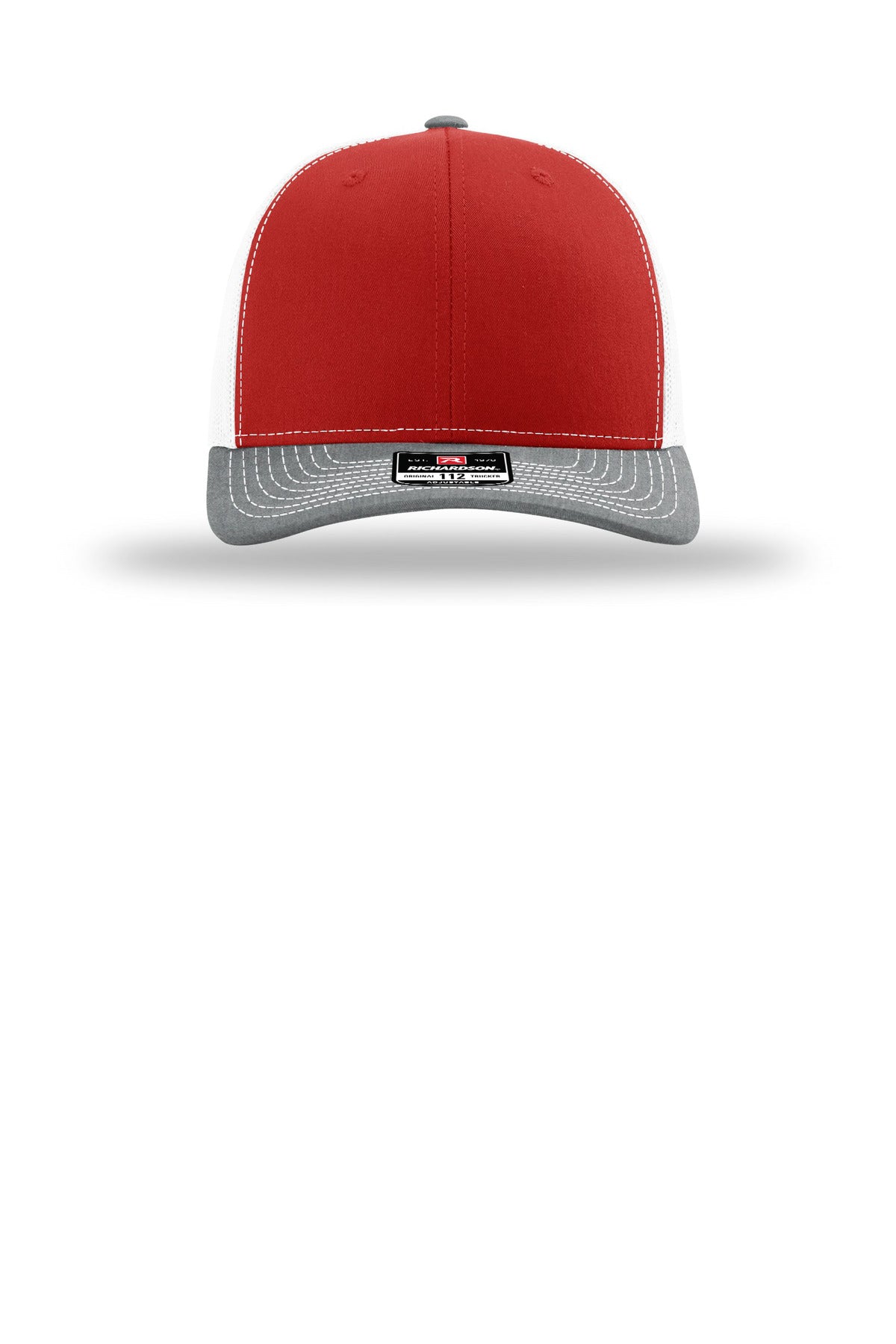 Red/ White/ Heather Grey - 