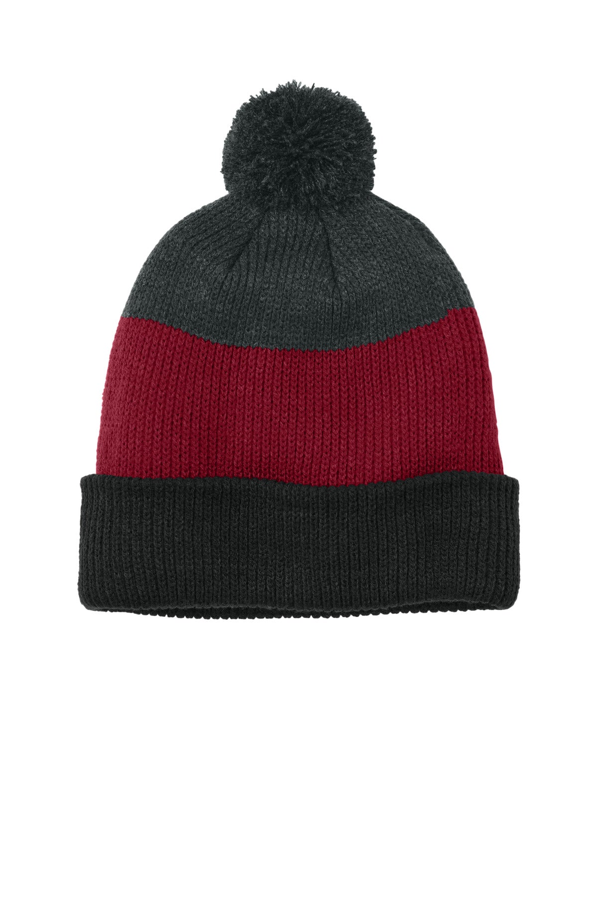 Deep Black/ Rich Red/ Charcoal Heather - 