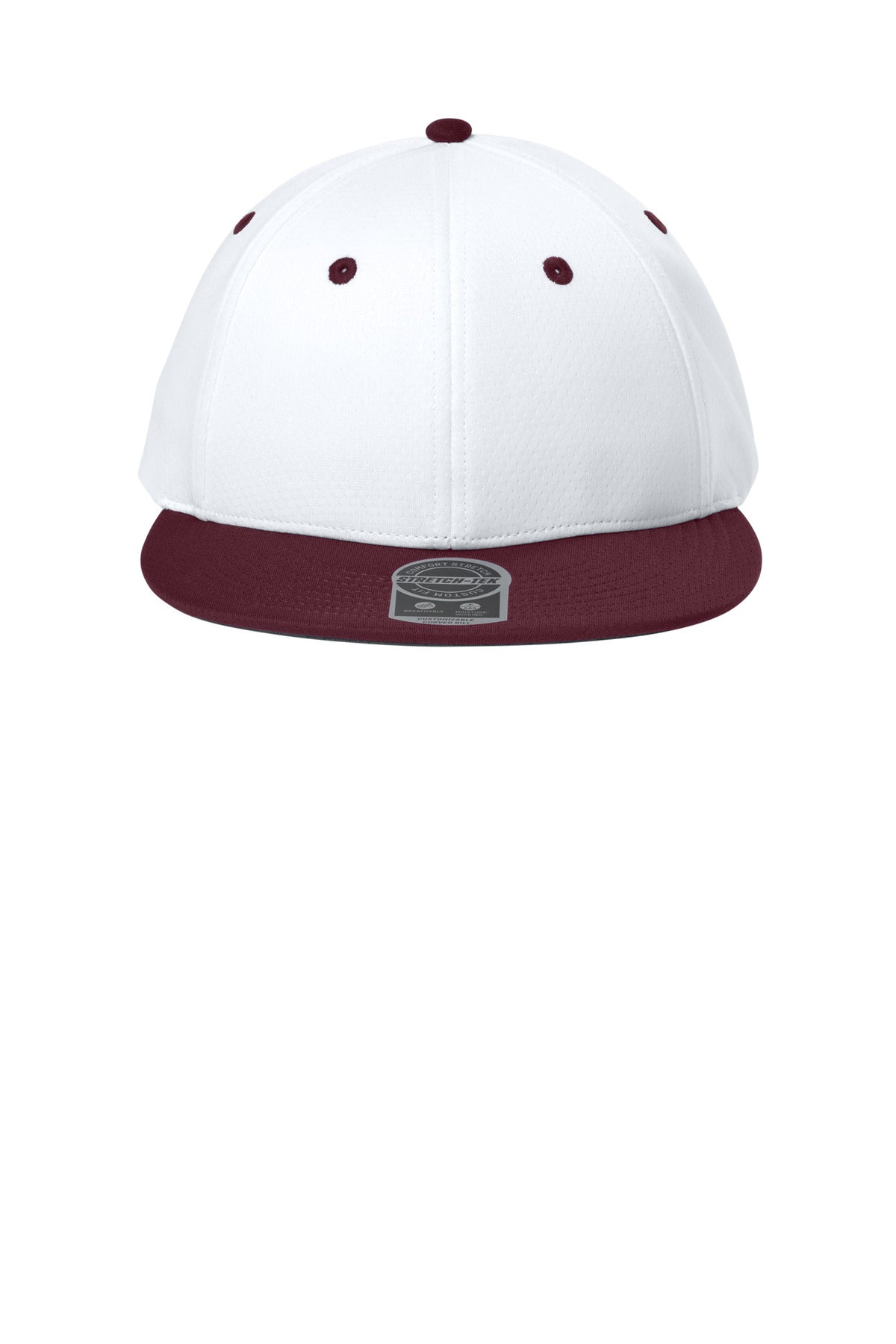 White/ Maroon/ White - 