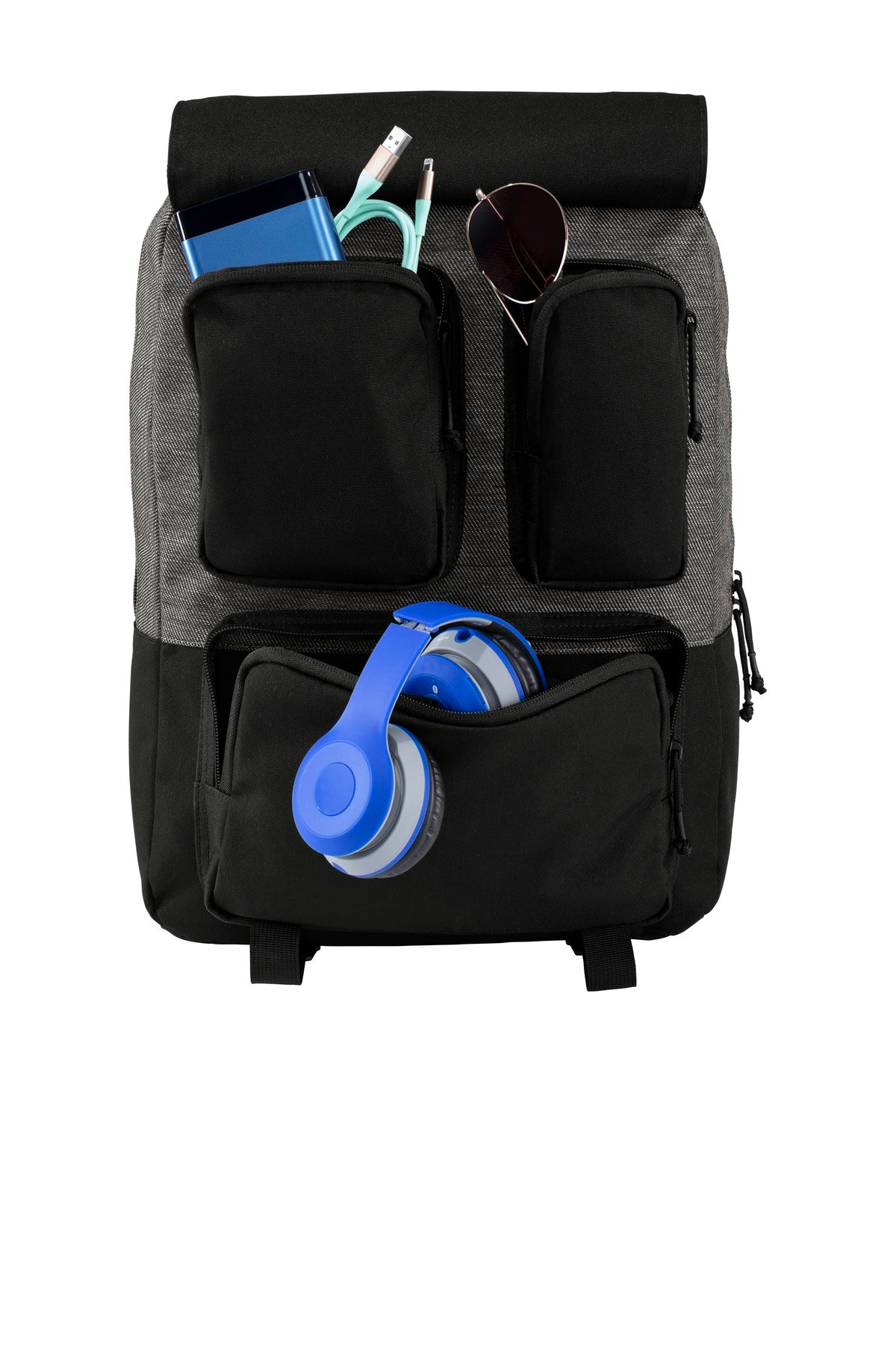 Black Twill Heather/ Black - 