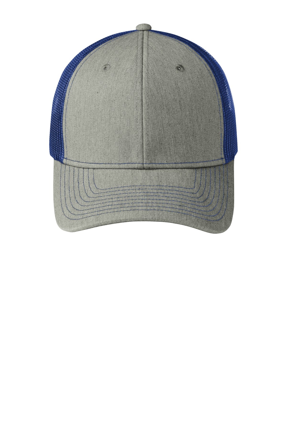 Heather Grey/ Patriot Blue - 