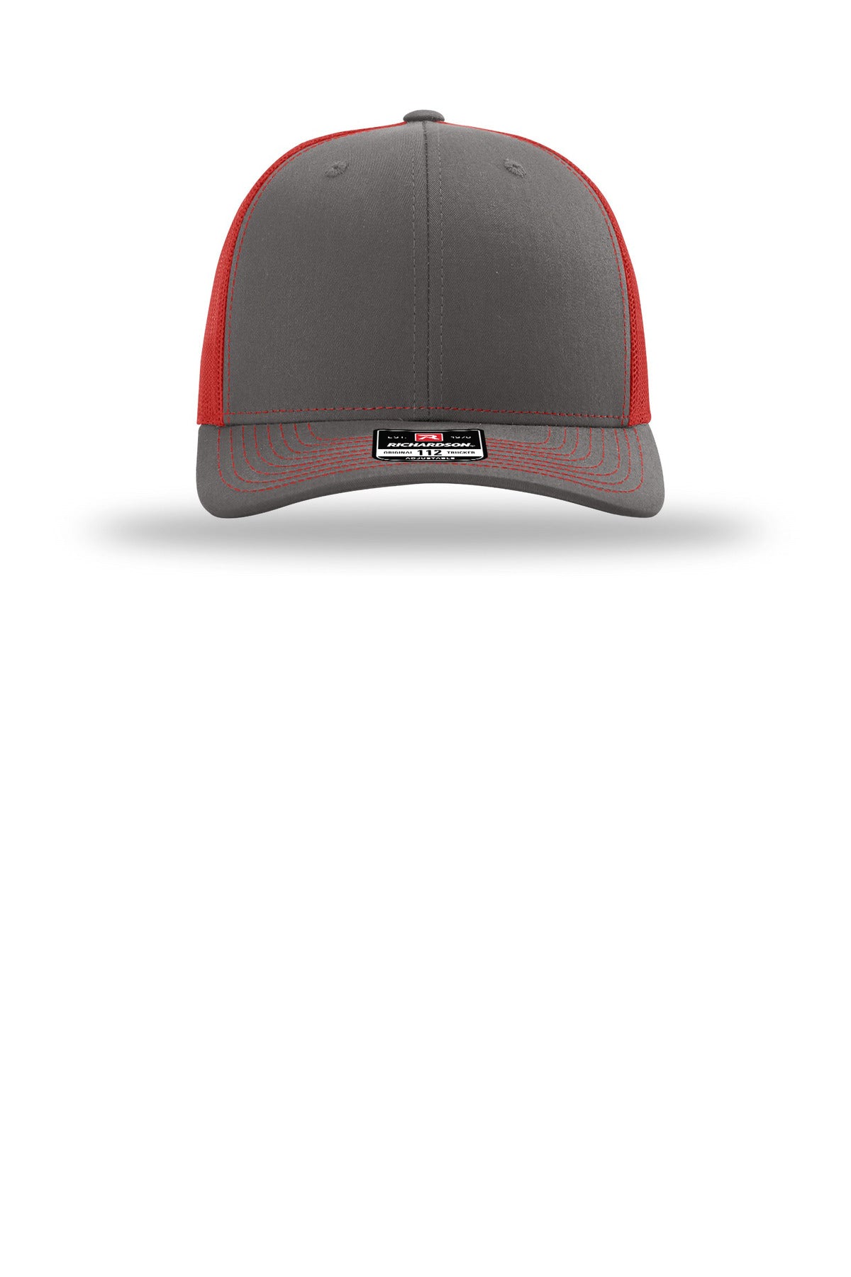 Charcoal/ Red - 