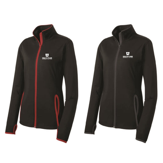 Sport-Tek Ladies Contrast Full-Zip Jacket