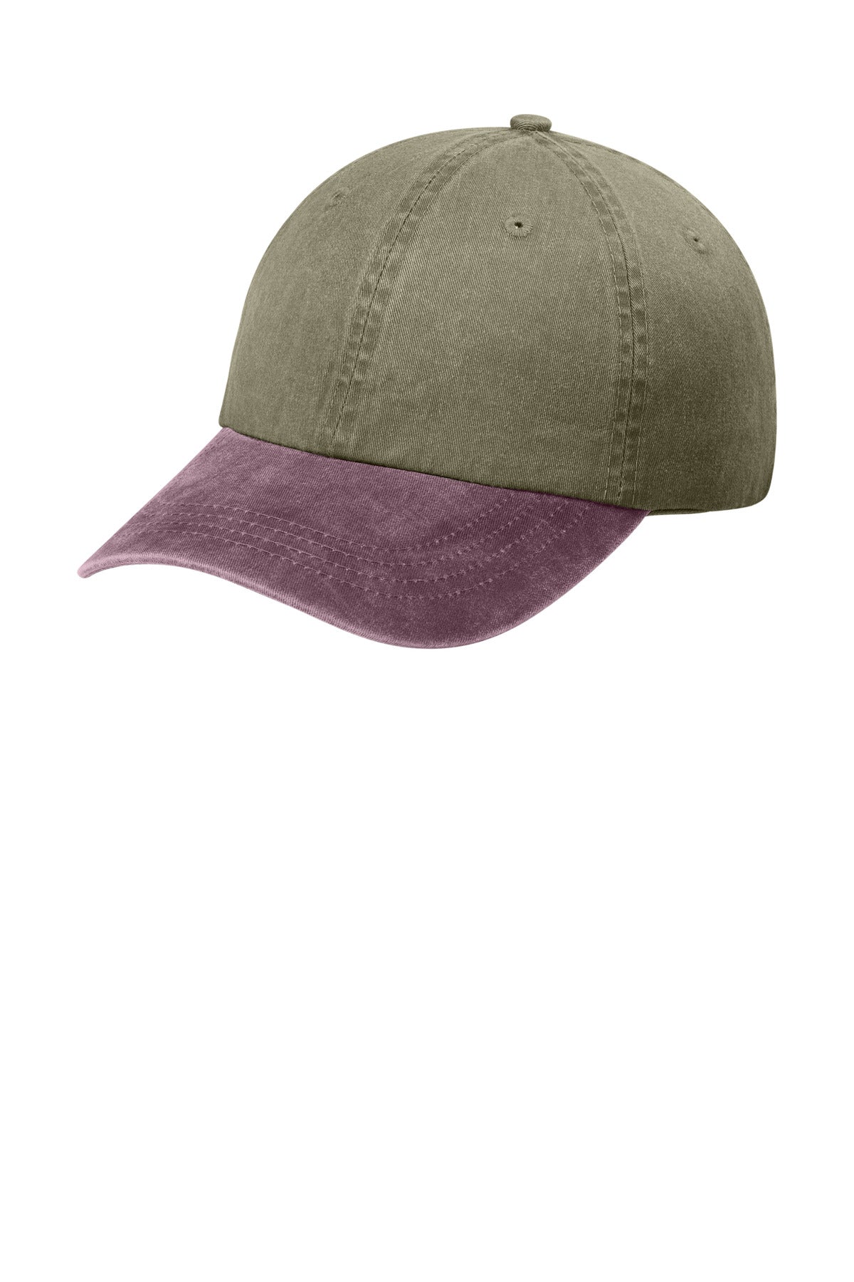 Khaki/ Maroon - 